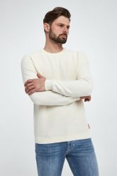 Sweter męski Simor JOOP! JEANS. Swetry nierozpinane JOOP! Jeans, m, bez wzorów, z jeansu, bez kołnierzyka, bez ramiączek. W wyprzedaży za 389.25 zł.