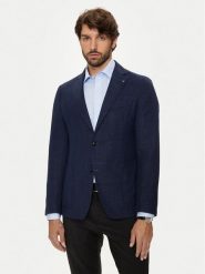 Boss Marynarka C-Hanry-233 50521629 Granatowy Slim Fit. Niebieskie garnitury Boss, m, bez wzorów, z syntetyku. Za 1,379.00 zł.