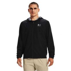Bluza z kapturem i zamkiem błyskawicznym Under Armour Rival. Białe bluzy z kapturem Under Armour, xl, bez wzorów, z materiału, z kapturem. Za 321.90 zł.