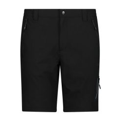 Szorty bermudzkie CMP. Czarne szorty CMP, bez wzorów, sportowe. Za 276.00 zł.
