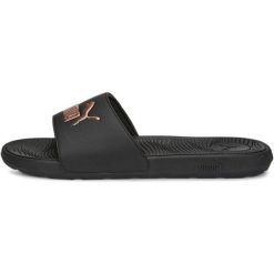 Klapki basenowe dla dorosłych Puma Cool Cat 2.0. Czarne klapki Puma, z materiału. Za 79.00 zł.