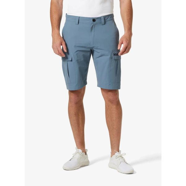 Spodenki męskie Helly Hansen HH QD Cargo Shorts 11. Niebieskie szorty Helly Hansen, l, bez wzorów, sportowe. Za 240.99 zł.
