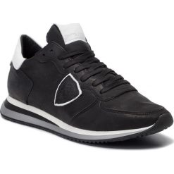 Sneakersy PHILIPPE MODEL - Trpx TZLU WW08 Noir. Czarne buty sportowe casual Philippe Model, bez wzorów, z materiału, bez zapięcia. Za 1,269.00 zł.