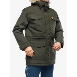 Kurtka ocieplana męska Fjallraven Nuuk Parka. Zielone kurtki Fjällräven, na zimę, m, bez wzorów, bez kaptura. Za 1,704.99 zł.