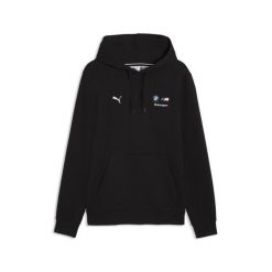 Męska bluza z kapturem BMW M MOTORSPORT Essentials PUMA. Czarne bluzy z kapturem Puma, l, bez wzorów, z kapturem. Za 299.00 zł.