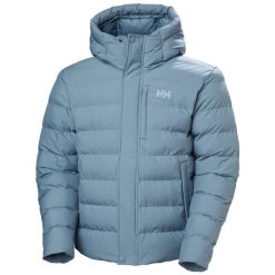 Ocieplana kurtka z kapturem Helly Hansen Alby. Niebieskie kurtki Helly Hansen, bez wzorów, z puchu, z kapturem. W wyprzedaży za 1,039.00 zł.