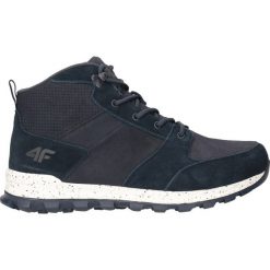 Buty lifestyle męskie OBMH205 - granat. Buty sportowe casual marki 4F. W wyprzedaży za 179.99 zł.