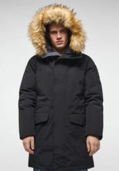 MUSTANG DAVID ARTIC MĘSKA KURTKA ZIMOWA CIEPŁA PARKA BLACK 1012701 4142. Czarne kurtki Mustang, na zimę, m, bez wzorów, bez kaptura. Za 489.99 zł.