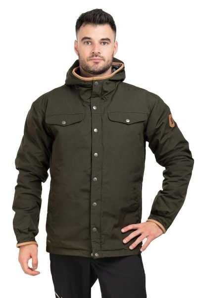 Kurtka puchowa męska Greenland No. 1 Down. Zielone kurtki Fjällräven, m, bez wzorów, z poliesteru, bez kaptura. Za 2,489.99 zł.