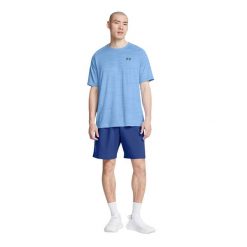 Spodenki treningowe męskie Under Armour Woven Wordmark. Niebieskie buty treningowe Under Armour, l, bez wzorów. Za 74.99 zł.