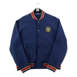 Kurtka Męska Laurel Crest Fleece Jacket. Niebieskie kurtki RALPH LAUREN, m, bez wzorów, z dresówki, bez kaptura. Za 590.76 zł.