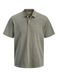 Jack & Jones Koszulka polo "Blaze" w kolorze khaki rozmiar: XXL. Brązowe koszulki polo Jack & Jones, xxl, bez wzorów, bez kołnierzyka, bez ramiączek. Za 70.24 zł.