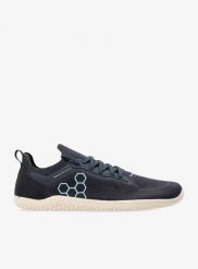 Buty barefoot męskie Vivobarefoot Primus Lite Knit. Niebieskie buty turystyczne VIVOBAREFOOT, bez wzorów, z włókna, bez zapięcia, do biegania. Za 566.49 zł.