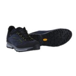 Buty trekkingowe męskie Lowa Delago Low Gtx. Niebieskie buty turystyczne Lowa, bez wzorów, z gore-texu, bez zapięcia, trekkingowe, gore-tex. Za 1,169.99 zł.