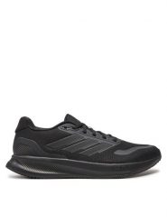 Adidas Sneakersy Runfalcon 5 IE8812 Czarny. Czarne buty sportowe casual Adidas, bez wzorów, z materiału, bez zapięcia. Za 239.99 zł.