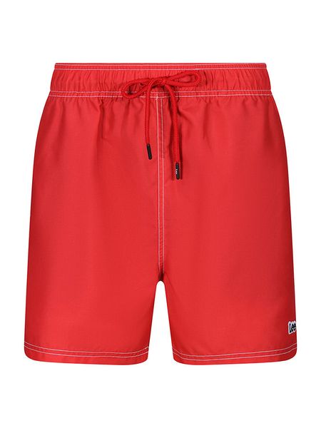 LEE Underwear Szorty kąpielowe "Tang" w kolorze czerwonym rozmiar: M. Czerwone kąpielówki LEE Underwear, m, z aplikacjami. Za 116.32 zł.