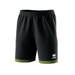Szorty Errea Barney. Czarne krótkie spodenki sportowe ERREA, m, z aplikacjami, z materiału. Za 139.50 zł.