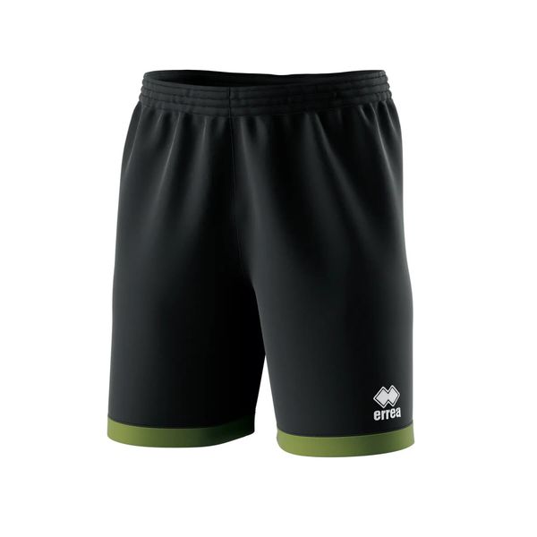 Szorty Errea Barney. Czarne krótkie spodenki sportowe ERREA, m, z aplikacjami, z materiału. Za 139.50 zł.