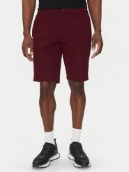 BOSS Szorty materiałowe S_Commuter_10.5 inch 50540337 Bordowy Slim Fit. Czerwone szorty Boss, m, bez wzorów, z materiału. Za 369.99 zł.
