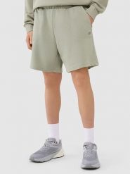 4F Szorty dresowe w kolorze zielonym rozmiar: M. Zielone szorty 4F, m, bez wzorów, z dresówki. Za 74.11 zł.