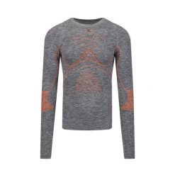 Koszulka termoaktywna męska X-Bionic Energy Accumulator 4.0 Melange Orange. Brązowe bielizna termoaktywna XBIONIC, m, bez wzorów, bez ramiączek. Za 385.00 zł.