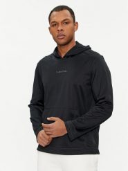 Calvin Klein Performance Bluza 00GMS4W328 Czarny Regular Fit. Czarne bluzy Calvin Klein Performance, m, bez wzorów, z syntetyku, bez kaptura. Za 169.99 zł.