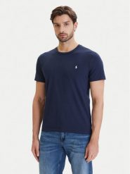 Polo Ralph Lauren T-Shirt 714844756007 Granatowy Regular Fit. Niebieskie koszulki polo Polo Ralph Lauren, m, bez wzorów, z bawełny, bez kołnierzyka, bez ramiączek. Za 269.99 zł.