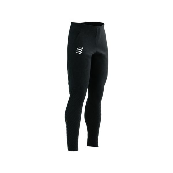 Spodnie męskie Compressport Seamless Pants. Czarne szorty Compressport, m, bez wzorów. Za 419.99 zł.