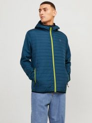 Jack & Jones Kurtka przejściowa w kolorze niebieskim rozmiar: L. Niebieskie kurtki Jack & Jones, l, bez wzorów, bez kaptura. Za 88.43 zł.