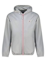 Geographical Norway Kurtka przeciwdeszczowa "Boatom" w kolorze szarym rozmiar: XL. Szare kurtki przeciwdeszczowe Geographical Norway, xl, bez wzorów, bez kaptura. Za 79.45 zł.