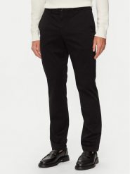 Tommy Hilfiger Chinosy Denton MW0MW37873 Czarny Slim Fit. Czarne eleganckie spodnie Tommy Hilfiger, m, z bawełny. Za 309.99 zł.