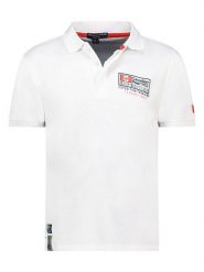 Canadian Peak Koszulka polo "Koffreak" w kolorze białym rozmiar: XXL. Białe koszulki polo Canadian Peak, xxl, bez wzorów, z bawełny, bez kołnierzyka, bez ramiączek. Za 86.99 zł.
