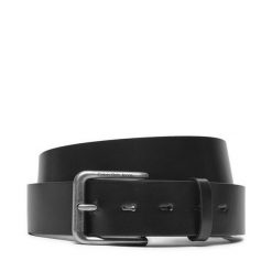 Pasek Męski Calvin Klein Jeans. Czarne paski Calvin Klein Jeans, bez wzorów, z jeansu. Za 179.99 zł.