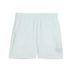 Młodzieżowe tkane szorty Essentials Logo Lab Summer PUMA Peaceful Blue. Niebieskia szorty Puma, m, bez wzorów, z gumy, młodzieżowe. Za 100.55 zł.