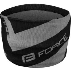 Chusta wielofunkcyjna dla dorosłych sportowa Force Arrow zimowa. Czarne szaliki FORCE, bez wzorów. Za 39.90 zł.