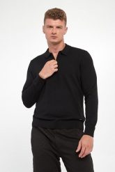Sweter męski z wełny dziewiczej Dondor JOOP!. Swetry nierozpinane JOOP!, m, bez wzorów, z wełny, bez kołnierzyka, bez ramiączek. Za 779.00 zł.