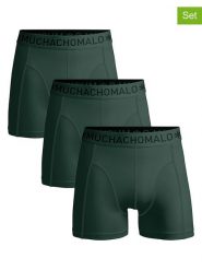 Muchachomalo Bokserki (3 pary) w kolorze zielonym rozmiar: M. Zielone bokserki MUCHACHOMALO, m, bez wzorów. Za 109.95 zł.