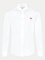 Levi's® Koszula Housemark A7226-0000 Biały Slim Fit. Białe koszule m, bez wzorów, z bawełny, bez kołnierzyka, bez ramiączek. Za 189.99 zł.