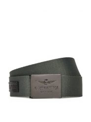 Aeronautica Militare Pasek Męski 251CI299CT3209 Zielony. Zielone paski Aeronautica Militare, bez wzorów, z materiału. Za 239.99 zł.