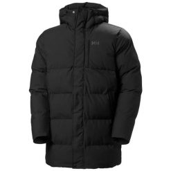 Kurtka puchowa Helly Hansen Alby Puffy. Czarne kurtki Helly Hansen, m, bez wzorów, z puchu, bez kaptura. W wyprzedaży za 1,246.95 zł.
