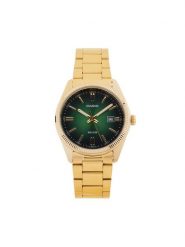 Casio Zegarek MTP-1302PGC-3AVEF Zielony. Zielone, analogowe zegarki Casio. Za 369.99 zł.