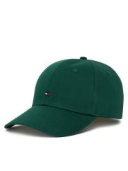Tommy Hilfiger Czapka z daszkiem Th Flag Cotton 6 Panel Cap AM0AM13008 Zielony. Zielone czapki z daszkiem Tommy Hilfiger, bez wzorów, z bawełny. Za 169.99 zł.
