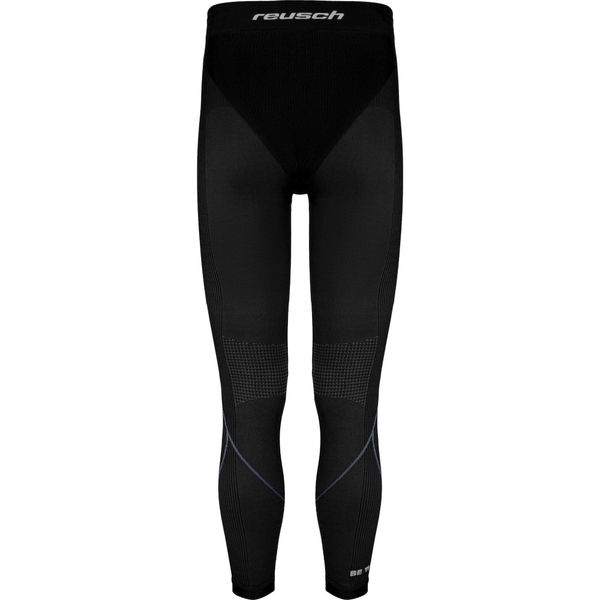 Legginsy Reusch Warm In Dryarn. Czarne legginsy długie sportowe Reusch, l, bez wzorów, z materiału, narciarskie. Za 253.50 zł.