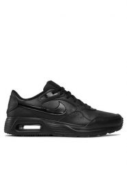 Nike Sneakersy Air Max Sc Lea DH9636-001 Czarny. Czarne buty sportowe casual Nike, bez wzorów, ze skóry, bez zapięcia. Za 439.99 zł.
