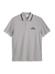 Scotch & Soda Koszulka polo w kolorze szarym rozmiar: S. Szare koszulki polo Scotch & Soda, s, bez wzorów, z bawełny, bez kołnierzyka, bez ramiączek. Za 86.99 zł.