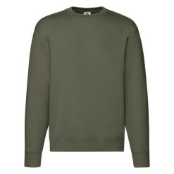 Męska Bluza Rozpinana Premium. Zielone bluzy Fruit of the Loom, m, bez wzorów, bez kaptura. Za 89.99 zł.