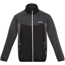 Kurtka Softshell Regatta Heren Yare VI - Stylowa i Wiatroszczelna. Czarne kurtki Regatta, bez wzorów, z softshellu, bez kaptura. Za 228.99 zł.