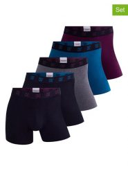CR7 Bokserki (5 par) w różnych kolorach rozmiar: XL. Bokserki CR7, xl, bez wzorów. Za 139.95 zł.