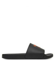 Guess Klapki F5GZ05 BB00F Czarny. Czarne klapki Guess, z tworzywa sztucznego. Za 119.99 zł.