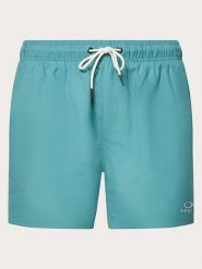 Oakley Szorty kąpielowe "Clear Lake 16 Volley" w kolorze turkusowym rozmiar: M. Niebieskie kąpielówki Oakley, m, bez wzorów, z materiału. Za 127.65 zł.